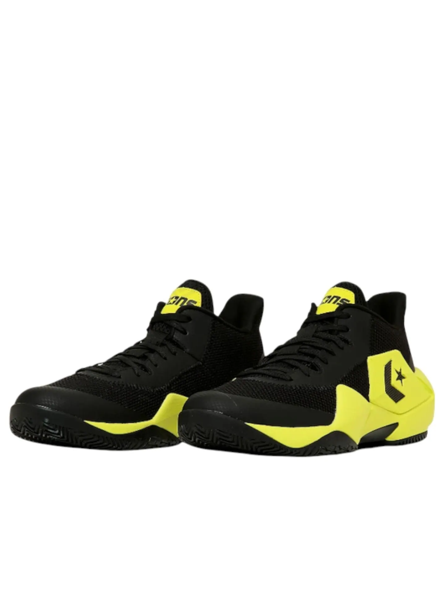 Кроссовки Converse Cons Vicbound NC 'Black Neon Yellow' — изображение 2 из 6, черный