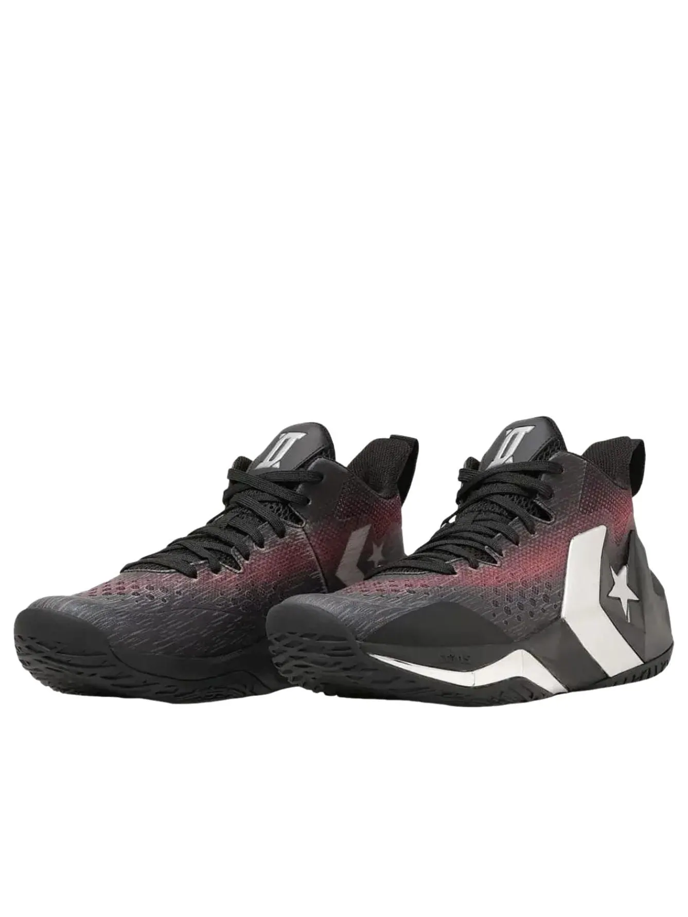 Converse Cons Unaverage Mid 'Black Red Silver' — изображение 2 из 6