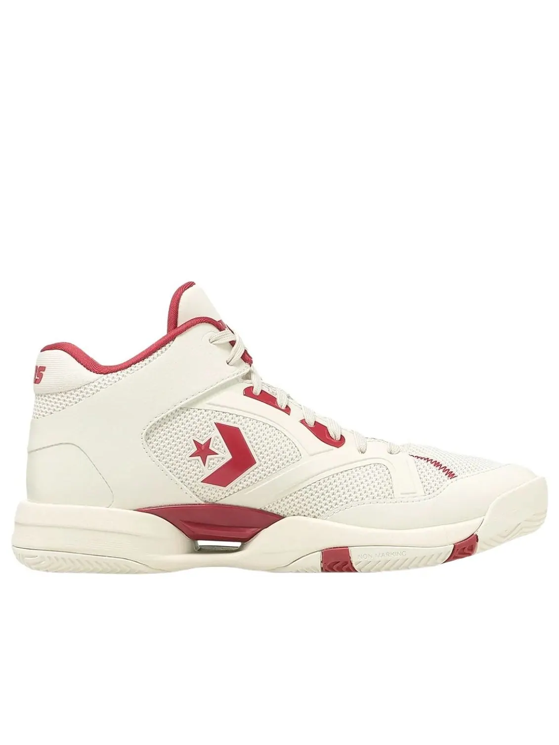 Converse Cons Accelerator Mid 'Off White Red' — изображение 2 из 5, белый/красный