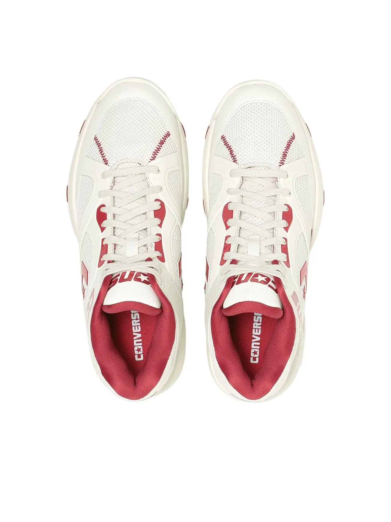 Converse Cons Accelerator Mid 'Off White Red' — изображение 3 из 5, белый/красный