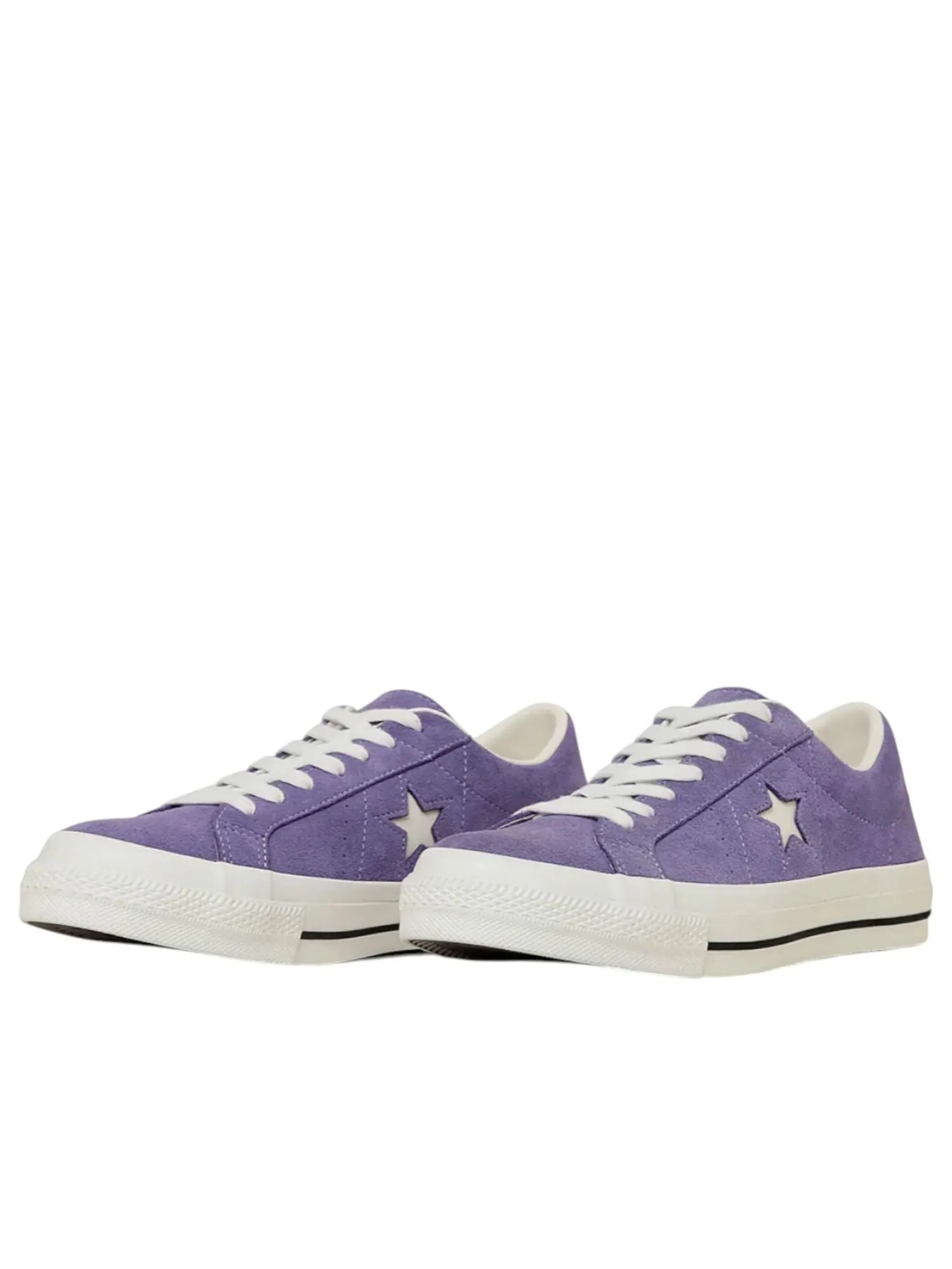 Кроссовки Converse One Star Suede 'Purple' — изображение 2 из 6, фиолетовый