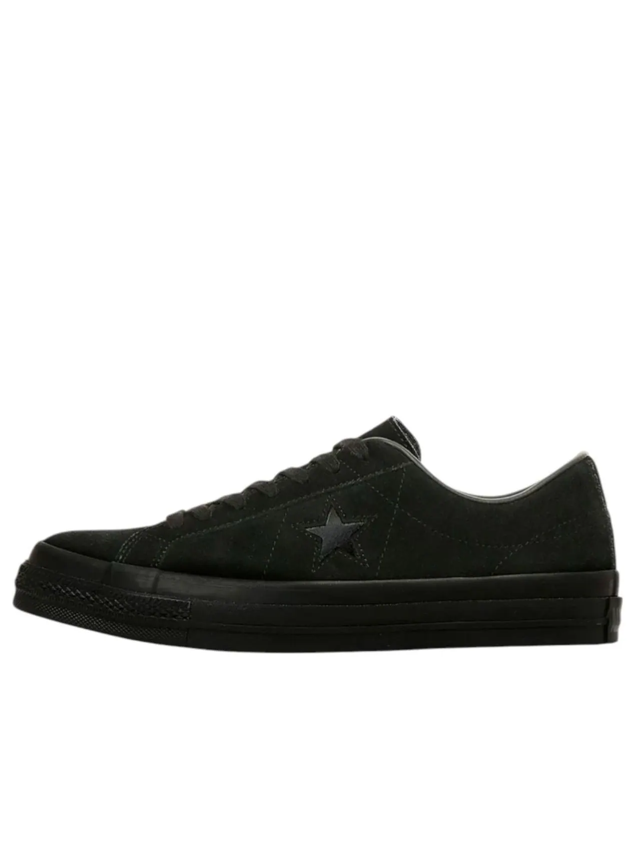 Кроссовки Converse One Star Suede 'Black Monochrome' — изображение 1 из 6, черный