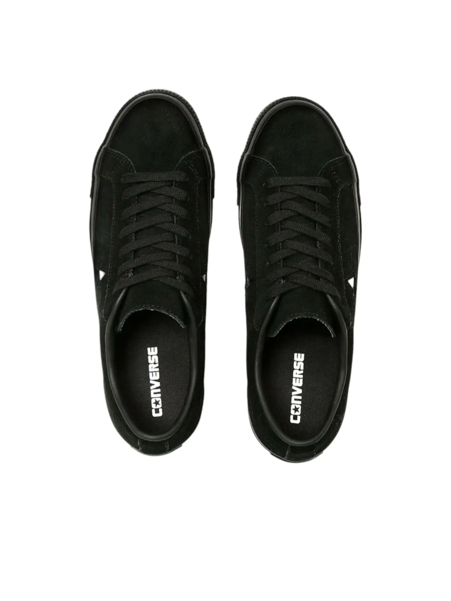 Кроссовки Converse One Star Suede 'Black Monochrome' — изображение 4 из 6, черный