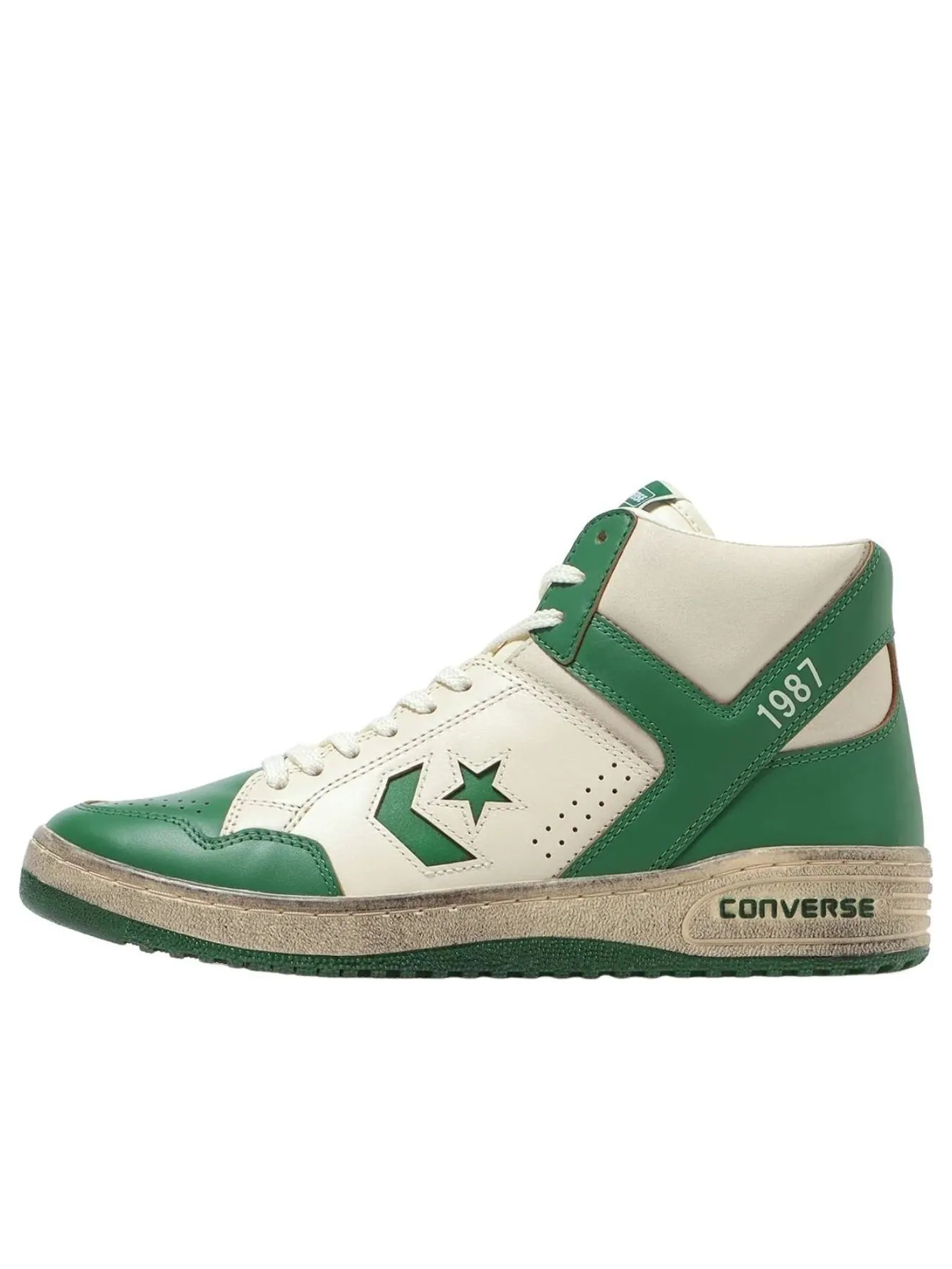 Кеды Converse x Stranger Things Weapon Hi 'Green' — изображение 1 из 6, зеленый