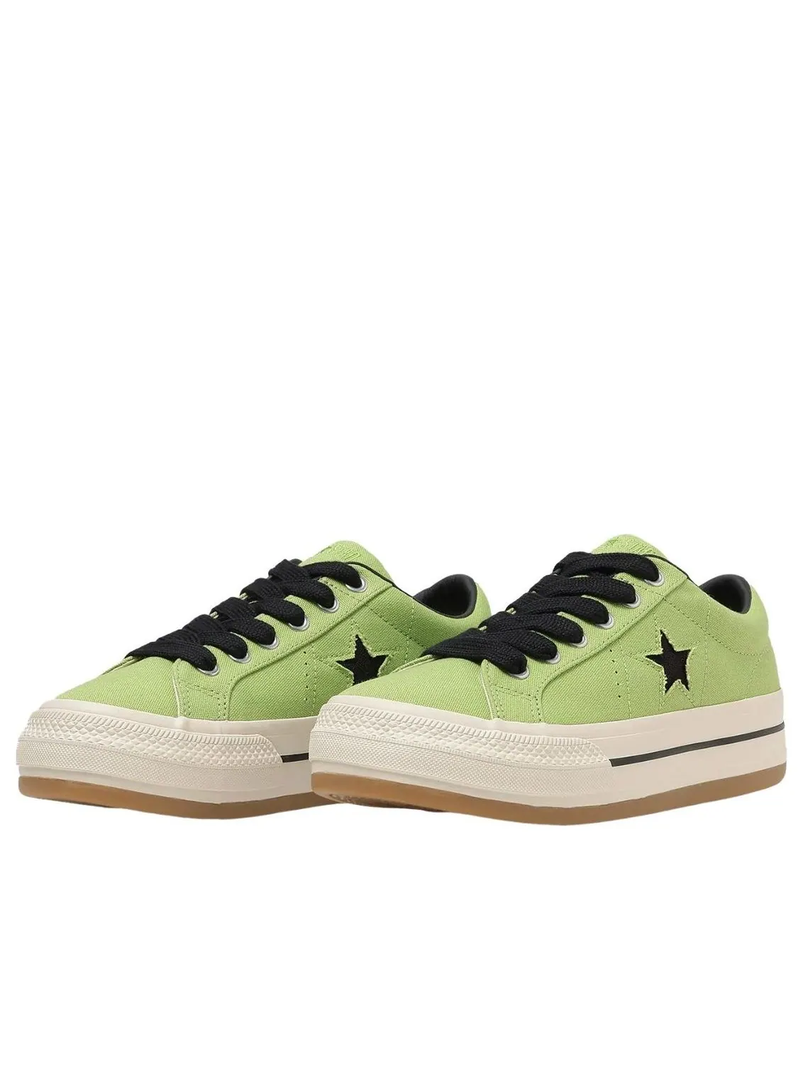 Кеды Converse One Star Boarderstar OX 'Light Green' — изображение 2 из 5, зеленый/черный