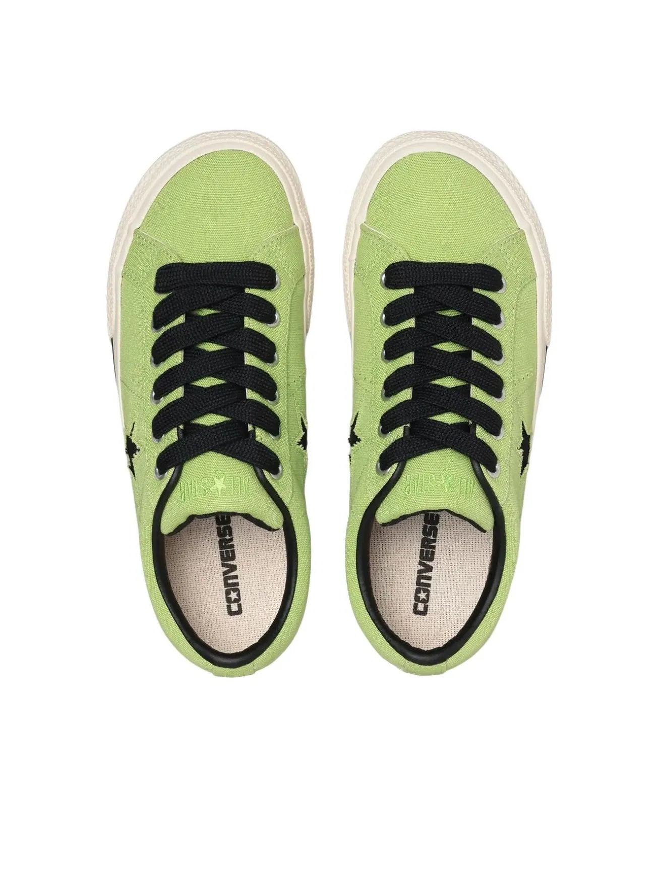 Кеды Converse One Star Boarderstar OX 'Light Green' — изображение 3 из 5, зеленый/черный