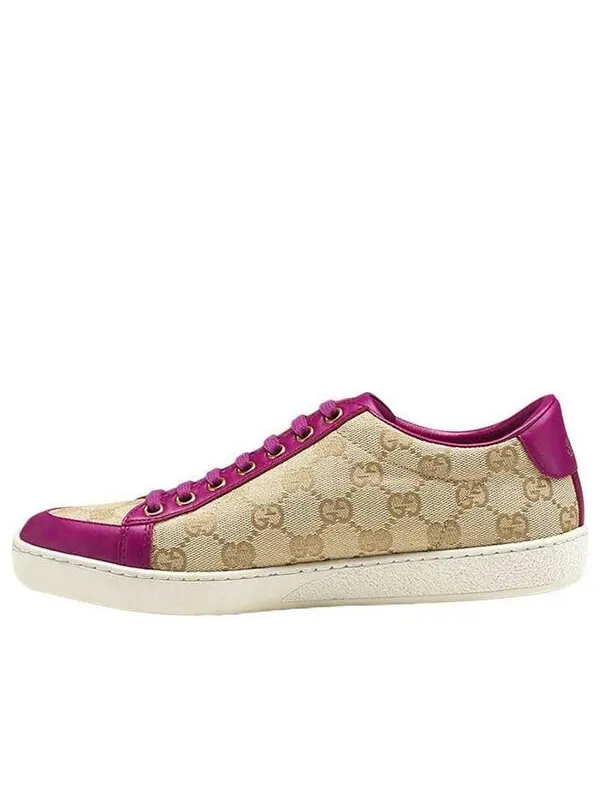 Кроссовки brooklyn gg sneakers 'beige fuchsia' Gucci — изображение 1 из 4, бежевый