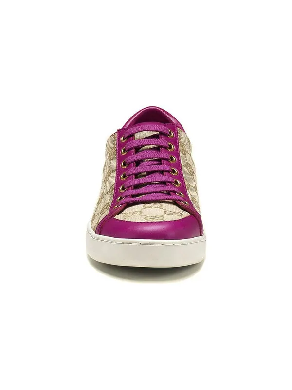 Кроссовки brooklyn gg sneakers 'beige fuchsia' Gucci — изображение 3 из 4, бежевый