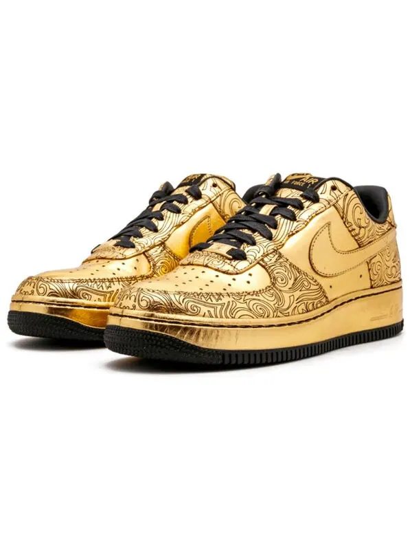 Кроссовки air force 1 low supreme i o Nike — изображение 2 из 4, черный