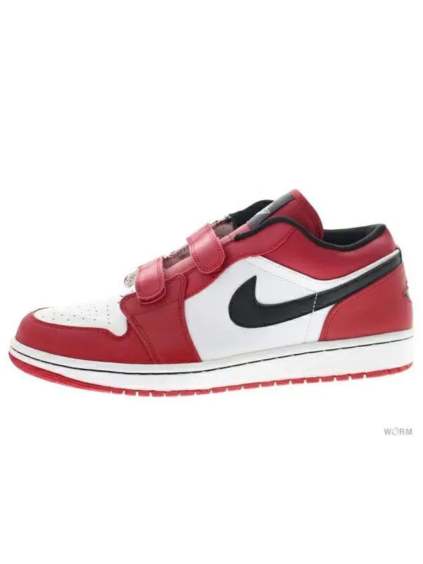 Кроссовки 1 низкие на липучке Air Jordan — изображение 1 из 1, белый/черный