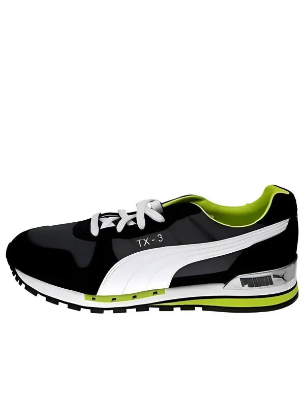 Кроссовки tx-3 'black green' Puma — изображение 1 из 1, черный/зеленый