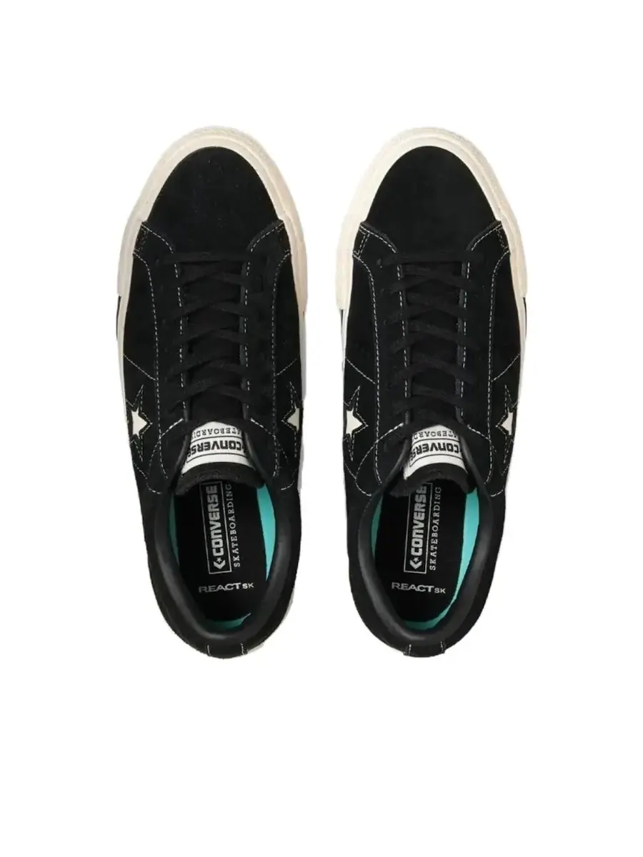 Кроссовки Converse One Star SB 'Black' — изображение 4 из 5, черный