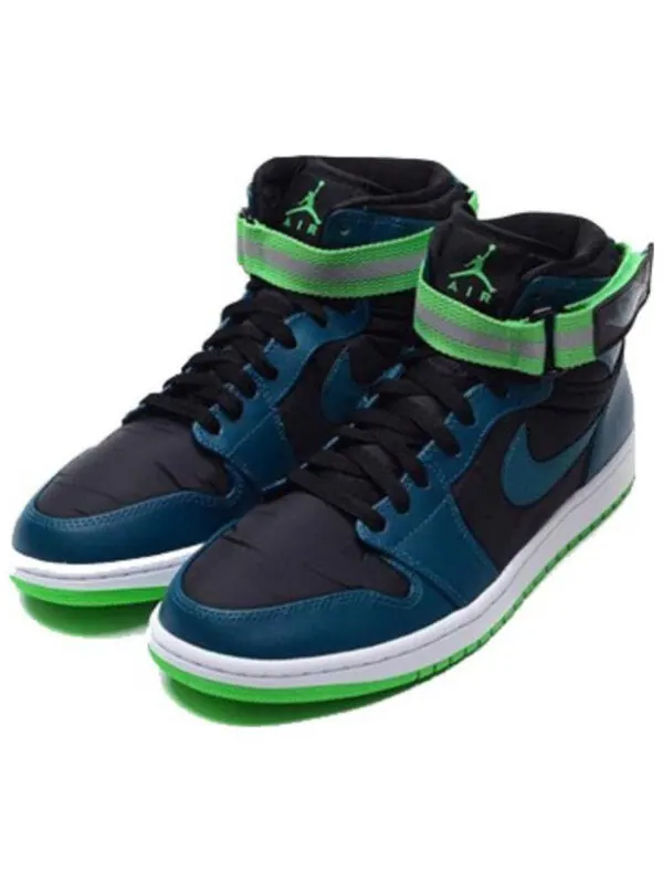 Кроссовки 1 высокий ремешок Air Jordan — изображение 2 из 3, черный