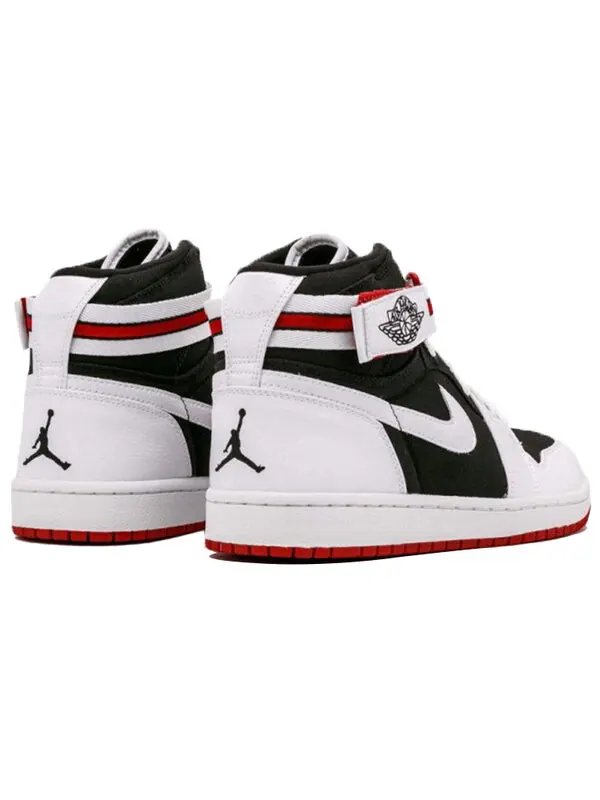 Кроссовки 1 высокий ремешок Air Jordan — изображение 4 из 4, белый/черный/красный