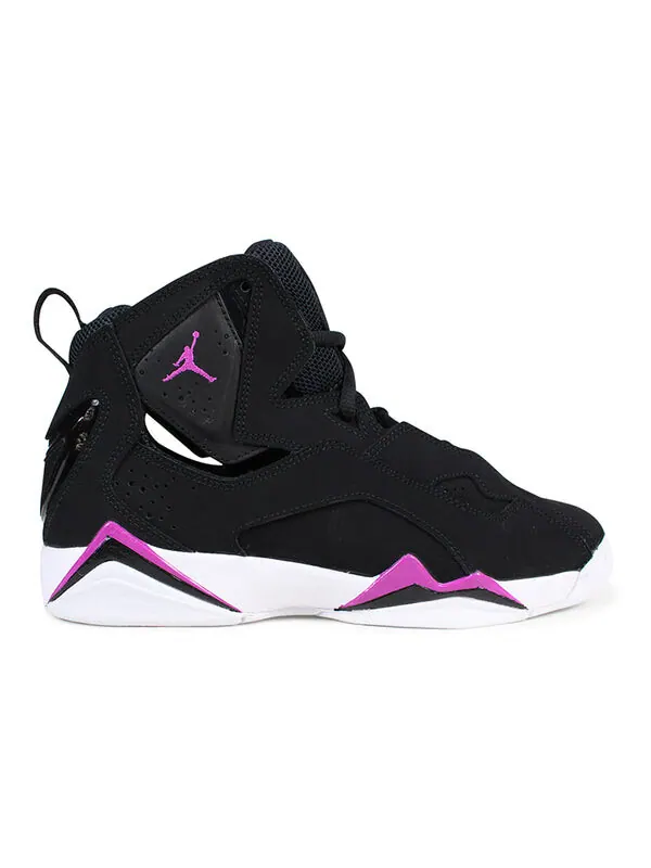 Кроссовки true flight 'black fuchsia' Air Jordan — изображение 2 из 4, черный/фиолетовый