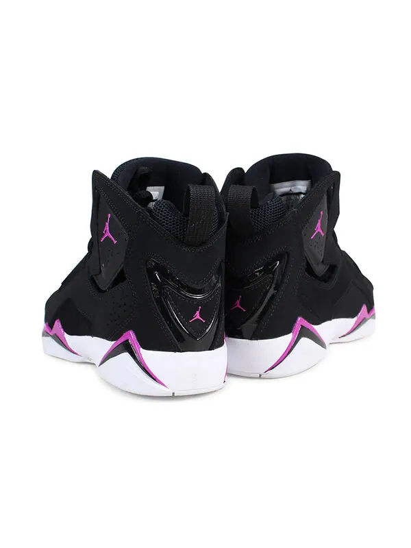 Кроссовки true flight 'black fuchsia' Air Jordan — изображение 4 из 4, черный/фиолетовый