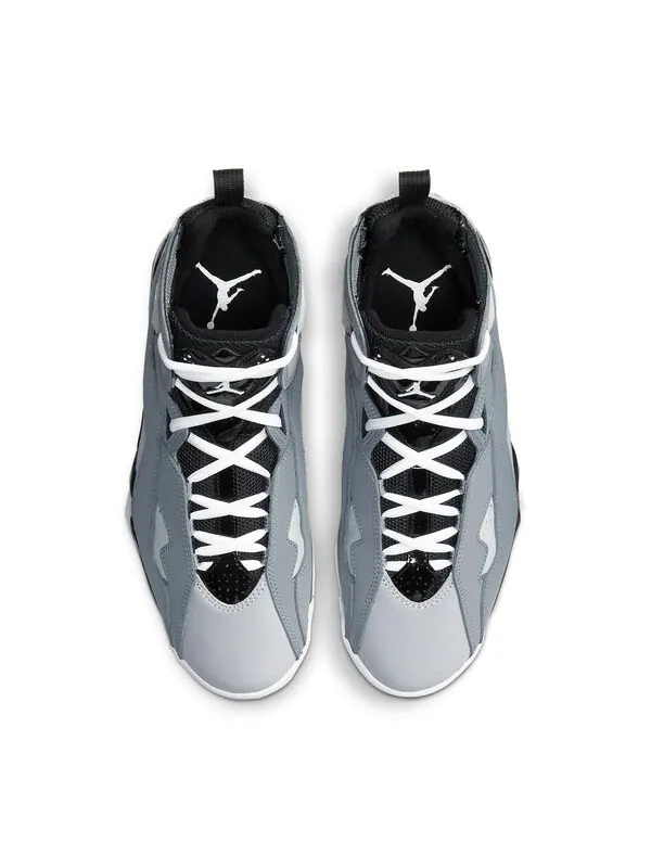 Кроссовки настоящий полет Air Jordan — изображение 4 из 4, серый/белый/черный/серый