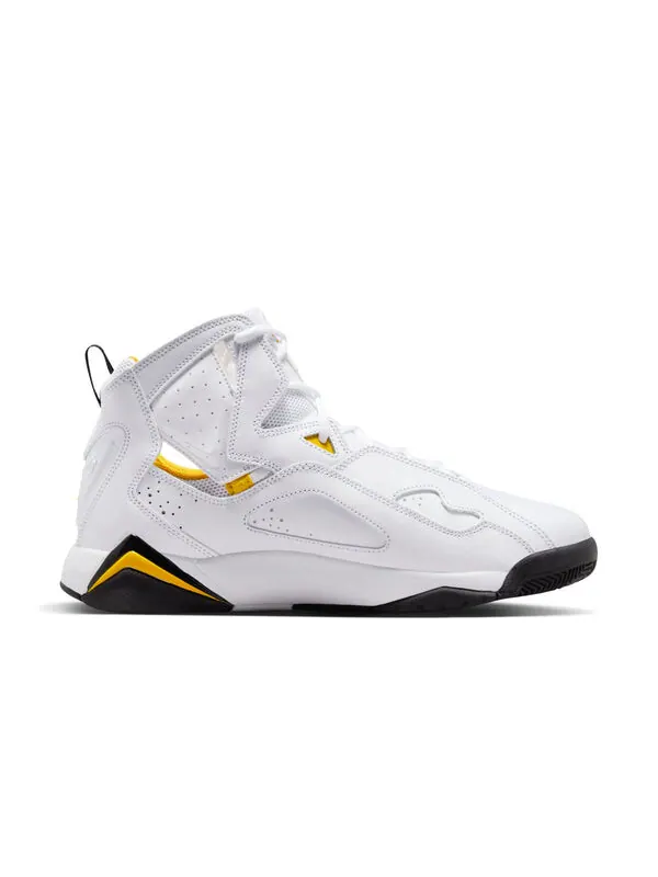 Кроссовки true flight 'yellow ochre' Air Jordan — изображение 2 из 4, белый/черный/желтый