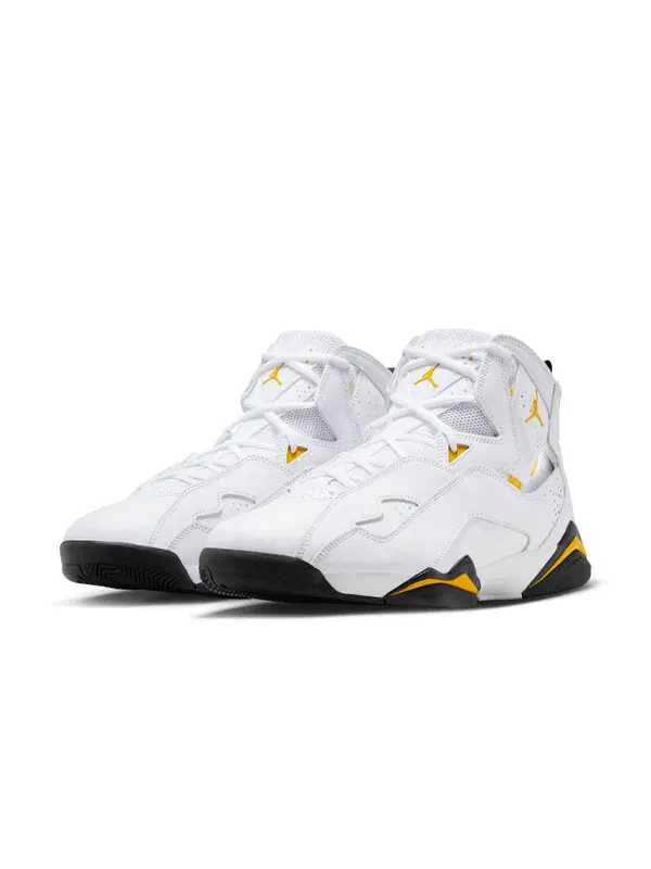 Кроссовки true flight 'yellow ochre' Air Jordan — изображение 3 из 4, белый/черный/желтый