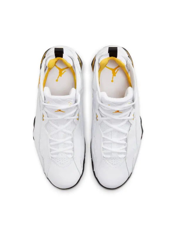 Кроссовки true flight 'yellow ochre' Air Jordan — изображение 4 из 4, белый/черный/желтый