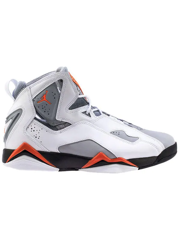 Кроссовки настоящий полет Air Jordan — изображение 2 из 4, серый/оранжевый