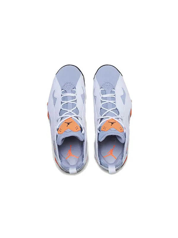Кроссовки настоящий полет Air Jordan — изображение 4 из 4, серый/оранжевый
