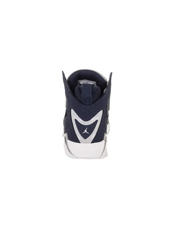 Кроссовки настоящий полет Air Jordan — изображение 4 из 4, темный синий/белый