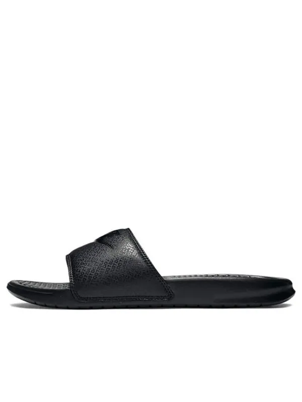 Тапочки benassi jdi slide 'triple black' Nike — изображение 1 из 4, черный