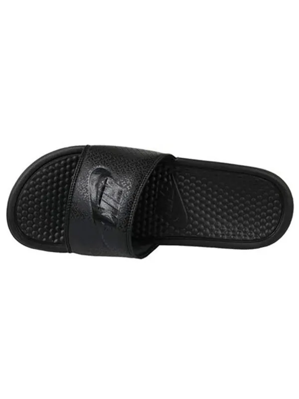 Тапочки benassi jdi slide 'triple black' Nike — изображение 2 из 4, черный