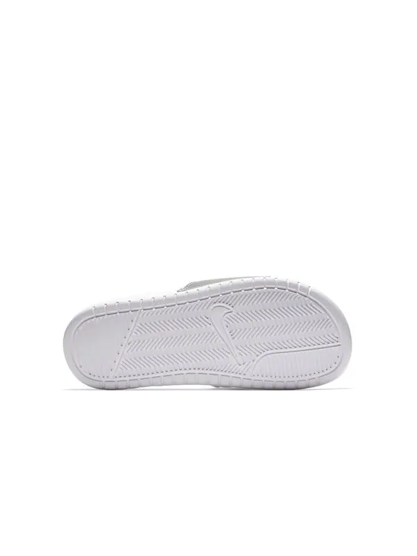 Тапочки benassi slide just do it pack white (w) 'black white' Nike — изображение 4 из 4, черный/белый