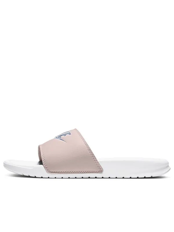 Тапочки benassi jdi slides 'ghost barely rose' Nike