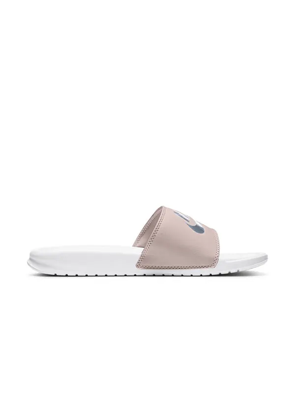 Тапочки benassi jdi slides 'ghost barely rose' Nike — изображение 2 из 4, белый//розовый
