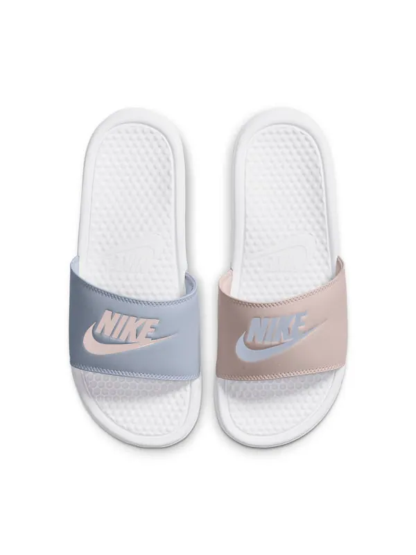 Тапочки benassi jdi slides 'ghost barely rose' Nike — изображение 3 из 4, белый//розовый