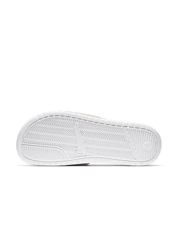 Тапочки benassi jdi slides 'ghost barely rose' Nike — изображение 4 из 4, белый//розовый