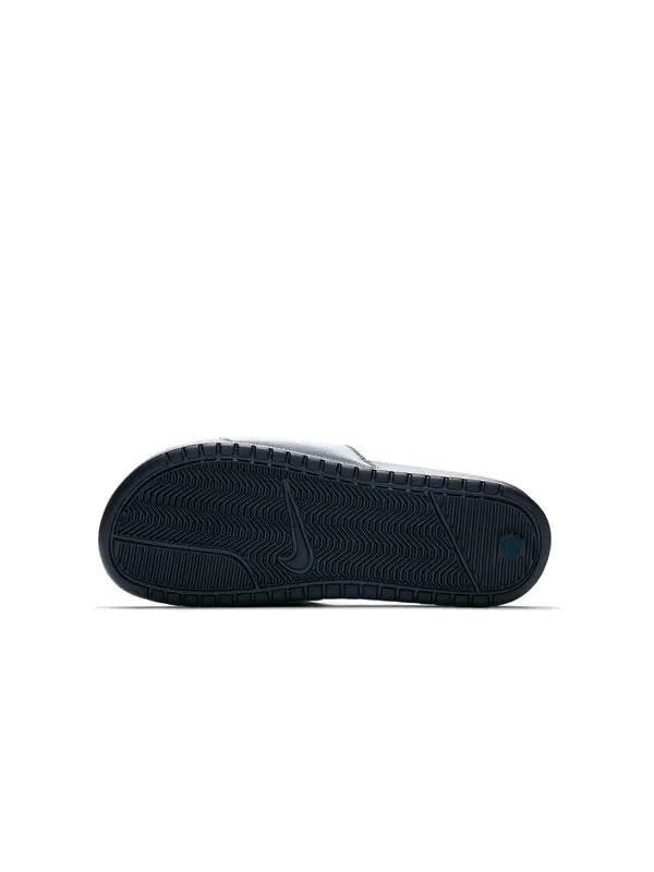 Тапочки benassi jdi 'obsidian' Nike — изображение 4 из 4, синий/зеленый