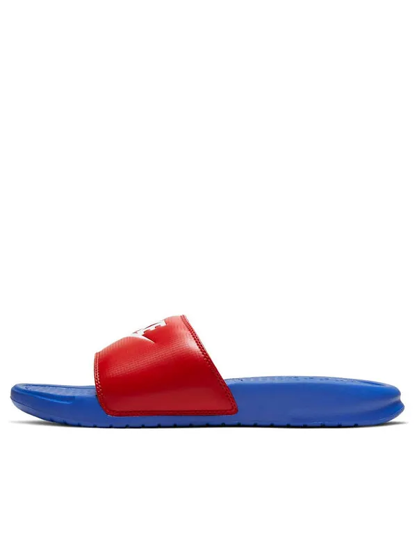 Тапочки benassi jdi slides 'game royal university red' Nike