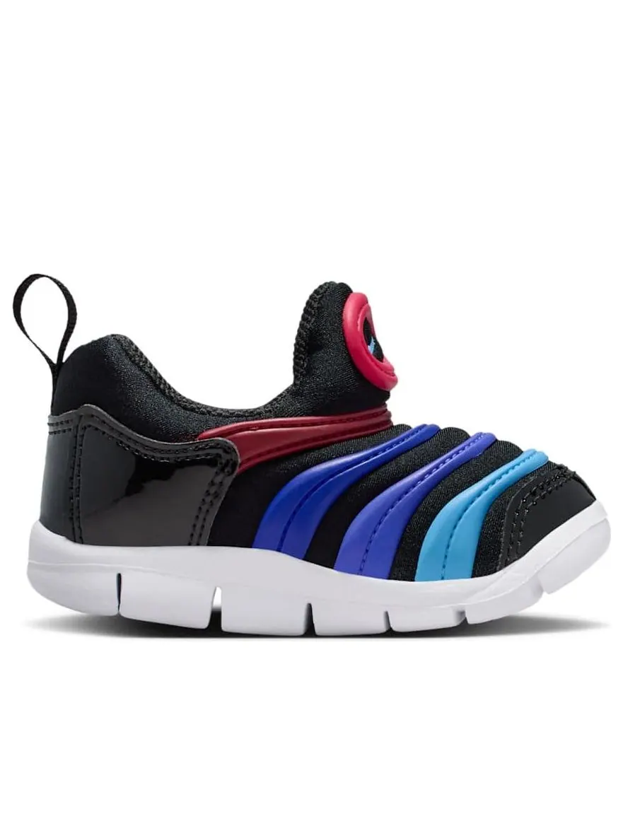 Кроссовки (TD) Nike Dynamo Free 'Black Multi-Color' — изображение 2 из 6, черный