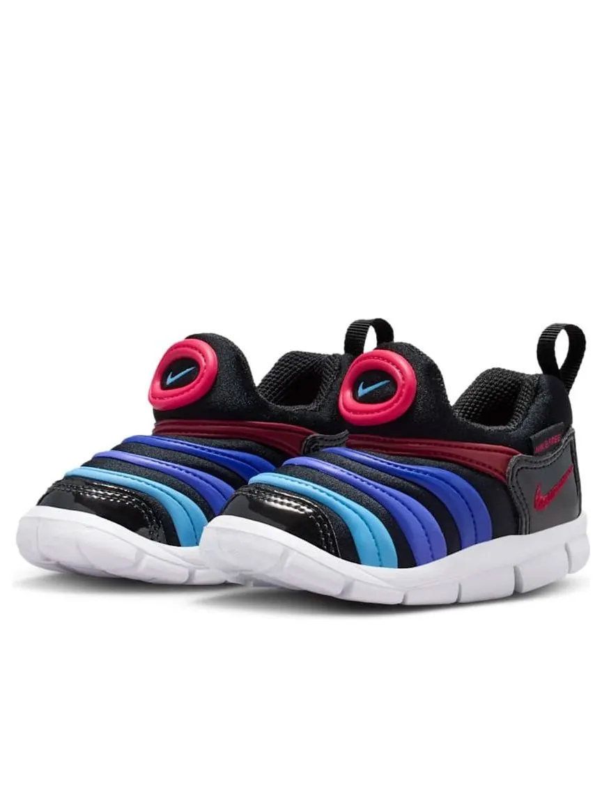 Кроссовки (TD) Nike Dynamo Free 'Black Multi-Color' — изображение 3 из 6, черный