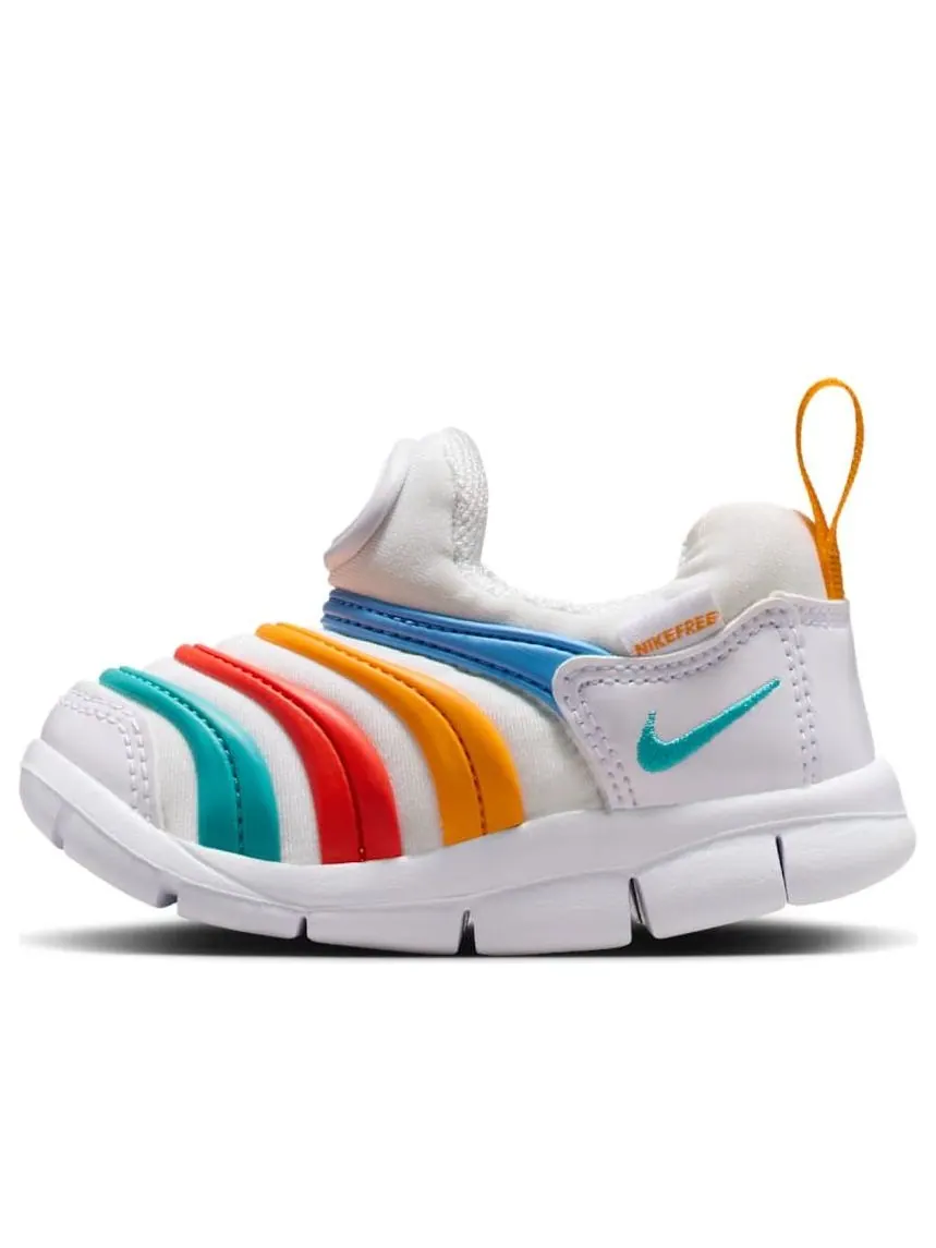 Кроссовки (TD) Nike Dynamo Free 'White Multi-Color' — изображение 1 из 6, белый