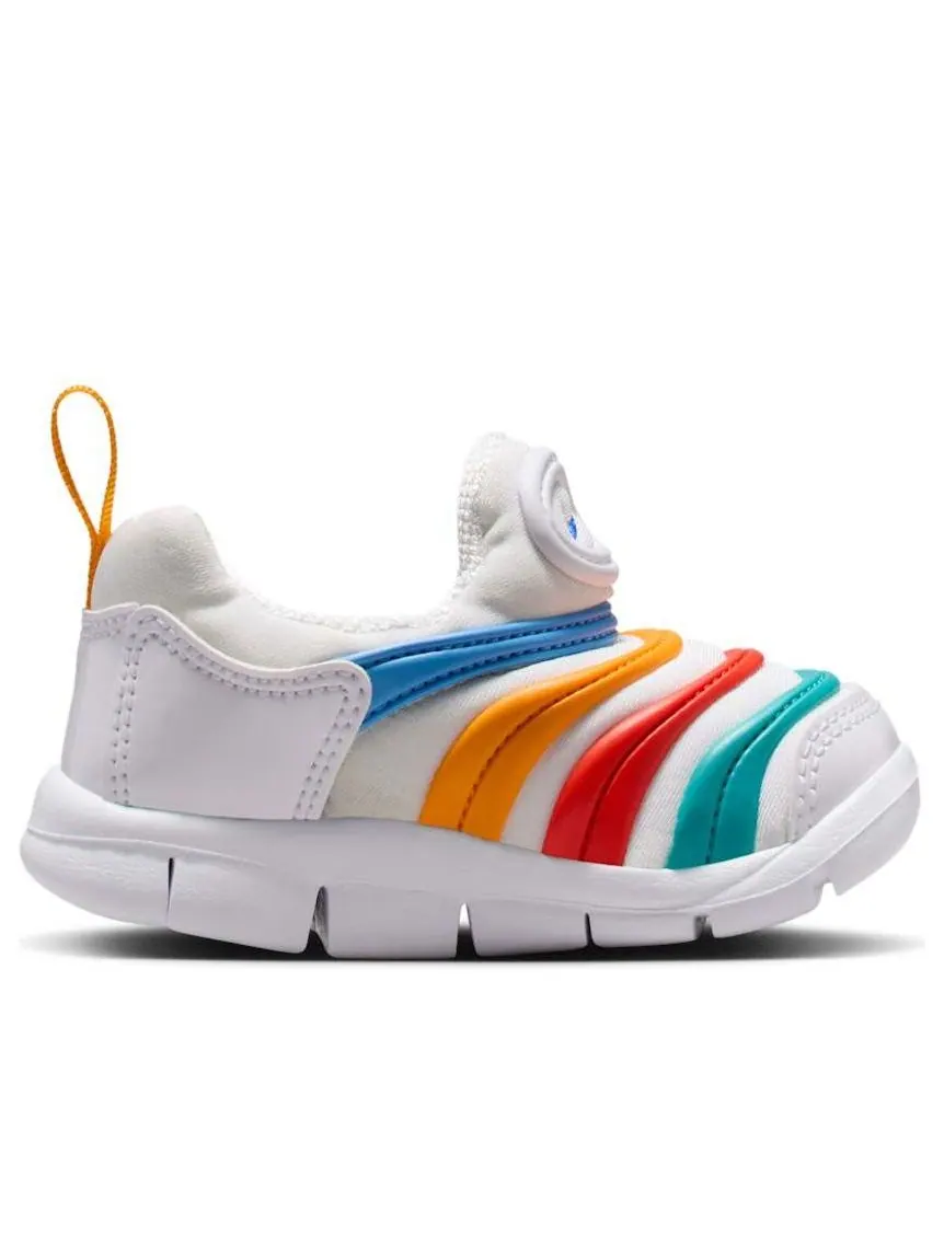 Кроссовки (TD) Nike Dynamo Free 'White Multi-Color' — изображение 2 из 6, белый
