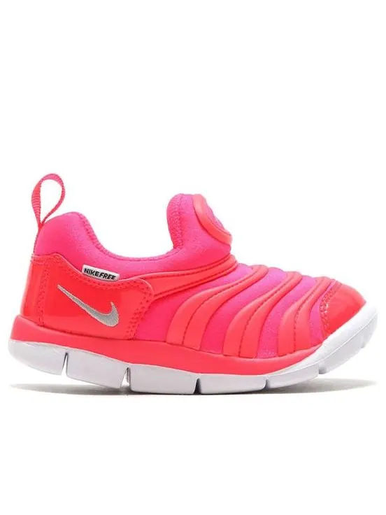 Кроссовки (TD) Nike Dynamo Free 'Racer Pink' — изображение 2 из 4, красный