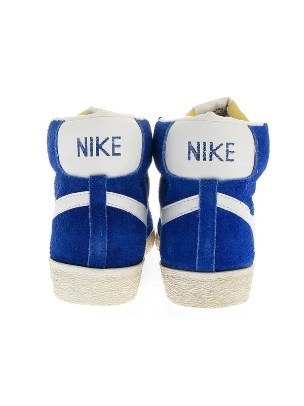Кроссовки блейзер высокие замшевые Nike — изображение 4 из 4, синий