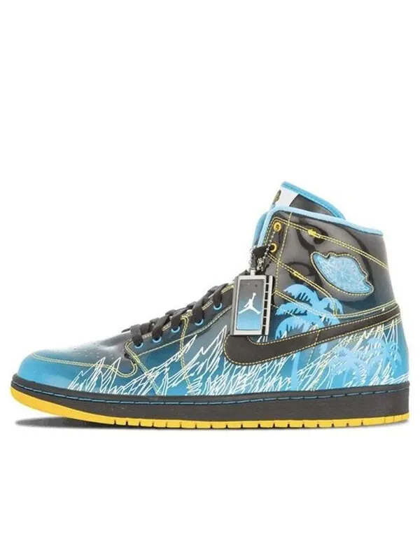 Кроссовки 1 ретро высокие Air Jordan — изображение 1 из 4, черный