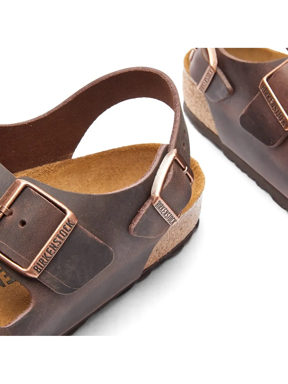Сандалии Birkenstock Milano Oiled Leather — изображение 4 из 5, коричневый