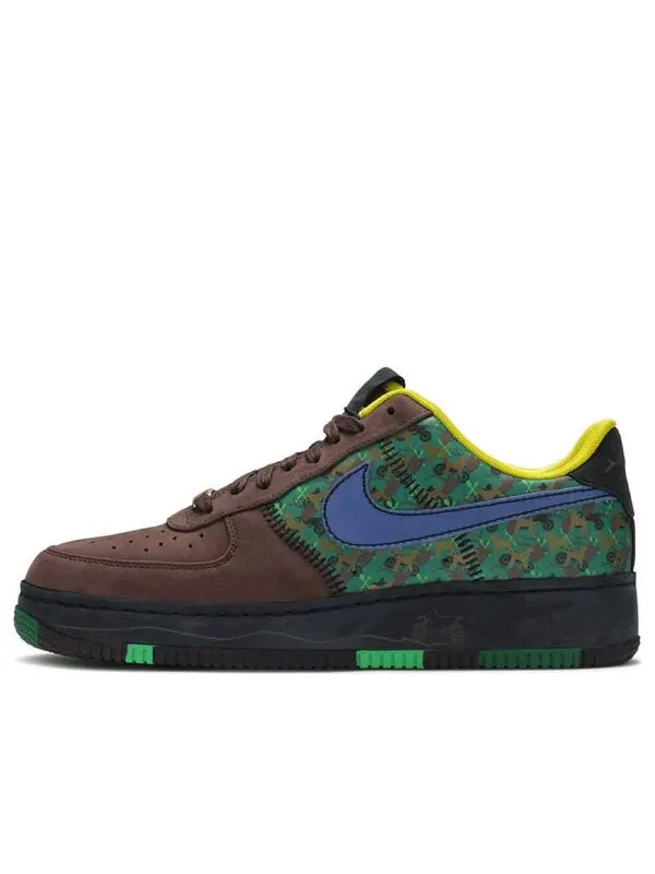 Кроссовки air force 1 '07 low 'doernbecher' Nike — изображение 1 из 4, коричневый-синий-зеленый