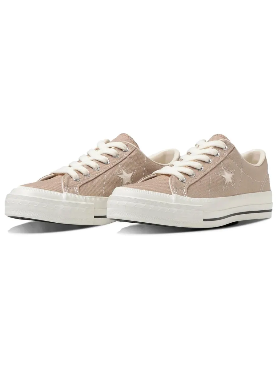 Кроссовки Converse One Star J VTG Canvas Shoes 'Brown White' — изображение 4 из 6, коричневый