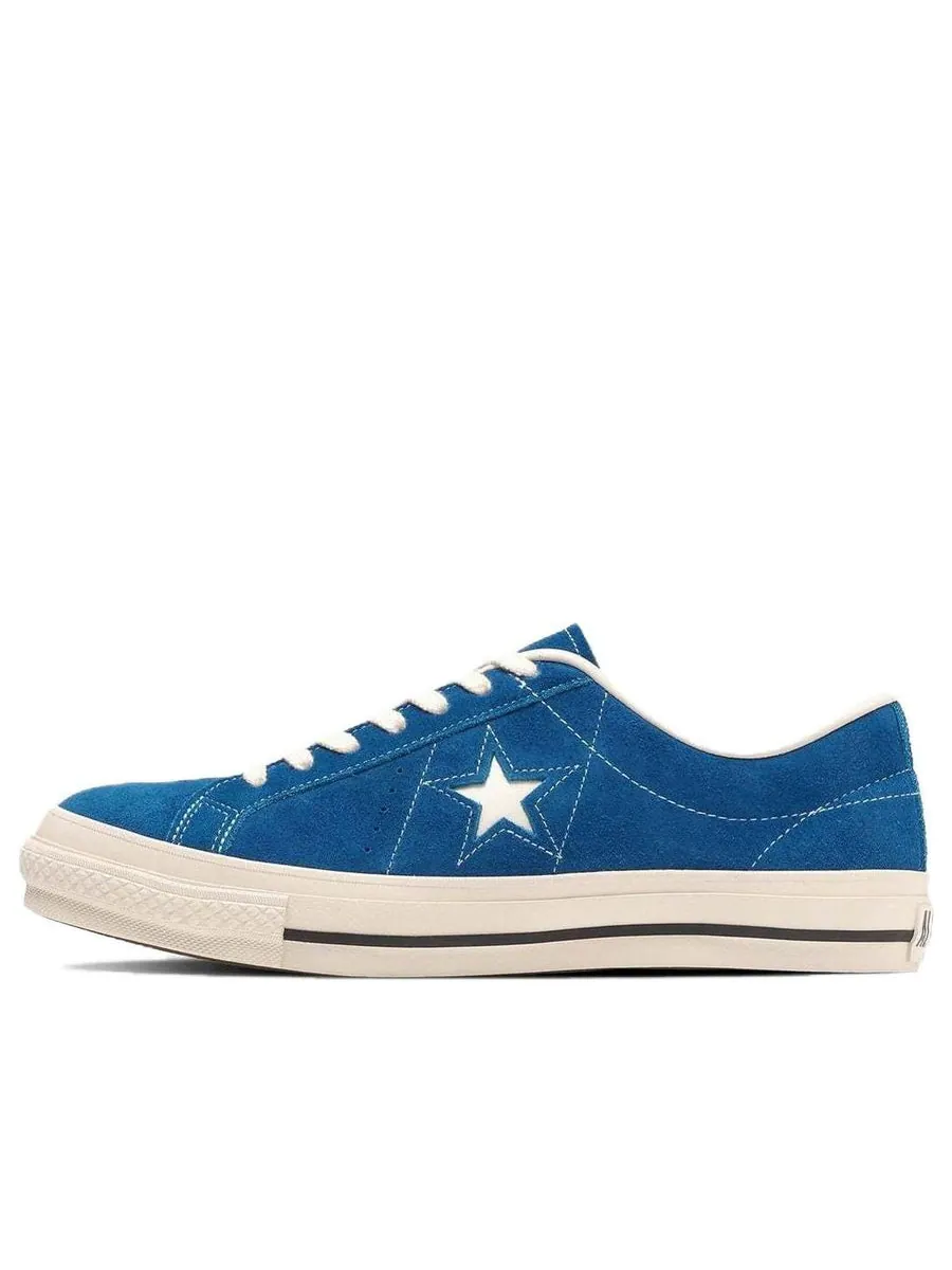 Кроссовки Converse One Star J Suede 'Blue White' — изображение 1 из 5, синий