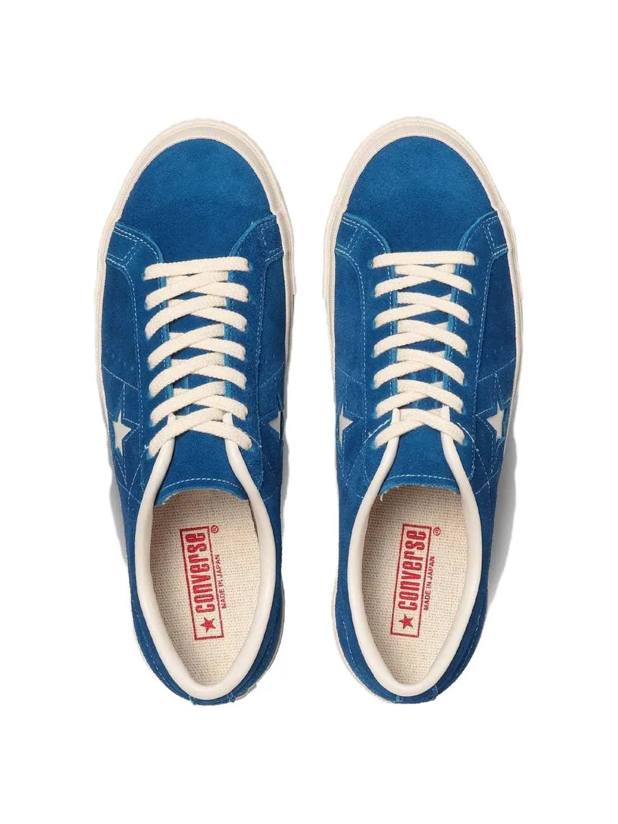 Кроссовки Converse One Star J Suede 'Blue White' — изображение 4 из 5, синий