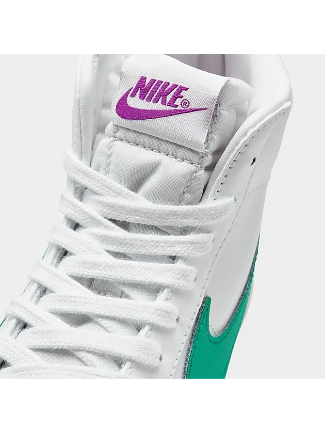 Кроссовки Nike Blazer Mid 77 CZ1055 — изображение 3 из 6, белый зеленый