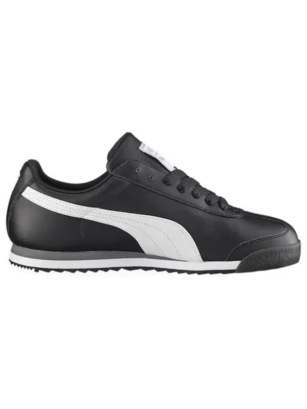 Кроссовки roma basic 'black white' Puma — изображение 2 из 4, черный